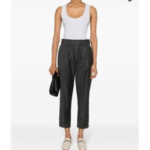Brunello Cucinelli Monili Trim Cotton Tank NWOT